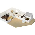 Vakantiehuis Fjordview Arctic With Sauna And Jacuzzi *