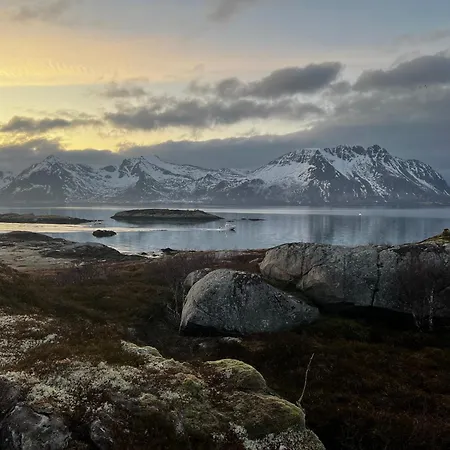 بيت للعطل Fjordview Arctic With Sauna And Jacuzzi *