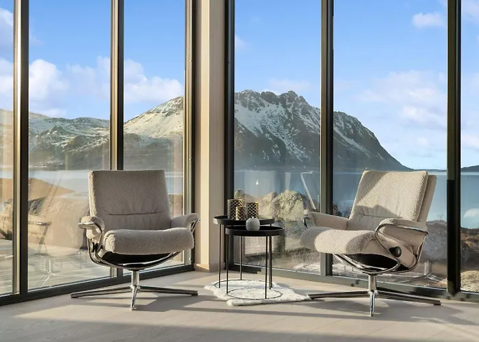 بيت للعطل Fjordview Arctic With Sauna And Jacuzzi