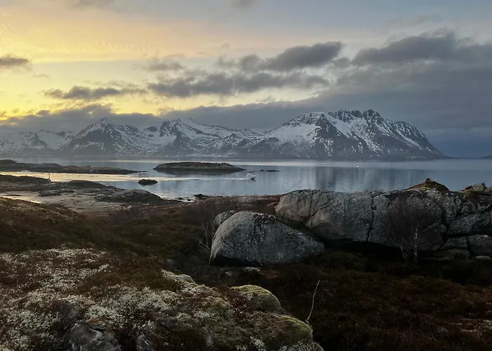 بيت للعطل Fjordview Arctic With Sauna And Jacuzzi *